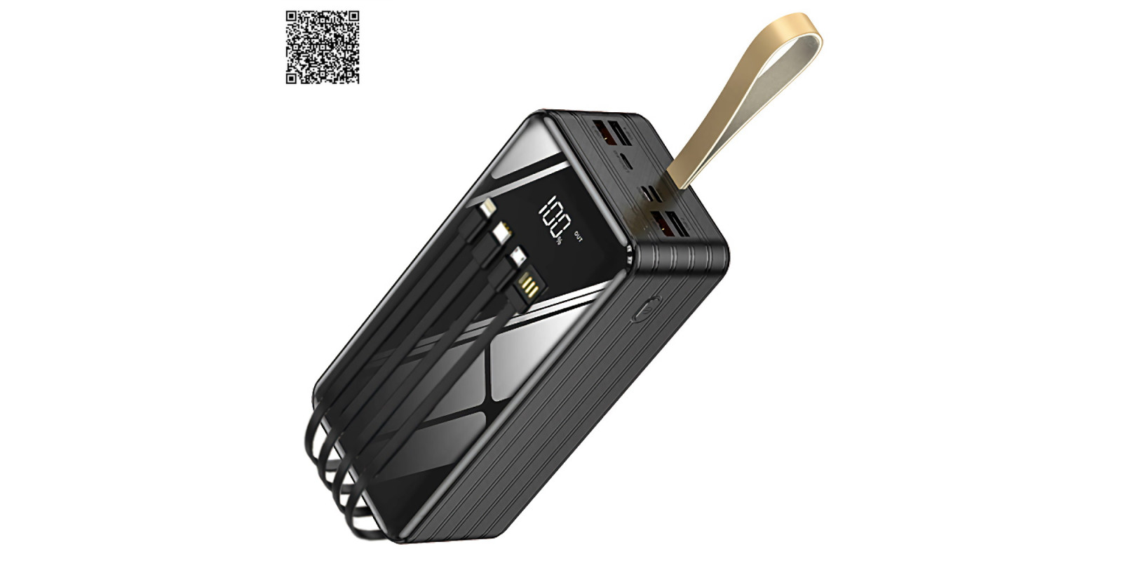 Power bank 100000Ah повербанк портативна зарядка 3А